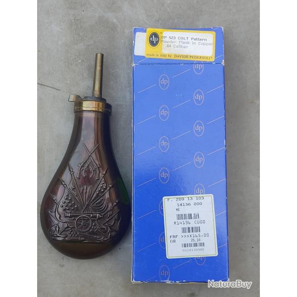 Poire � Poudre pour cal 44 - Occasion r�f DP 523 COLT Pattern de marque PEDERSOLI