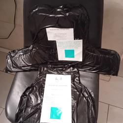 Ench&egrave;re lot de 2 plaques balistiques contre les armes de poings et les lames USA 59X33 et 33x32 cm