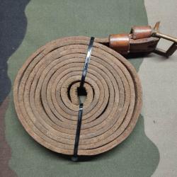 Sangle en cuir Arm&eacute;e Fran&ccedil;aise, boite APX 806 mod&egrave;le rivet&eacute;