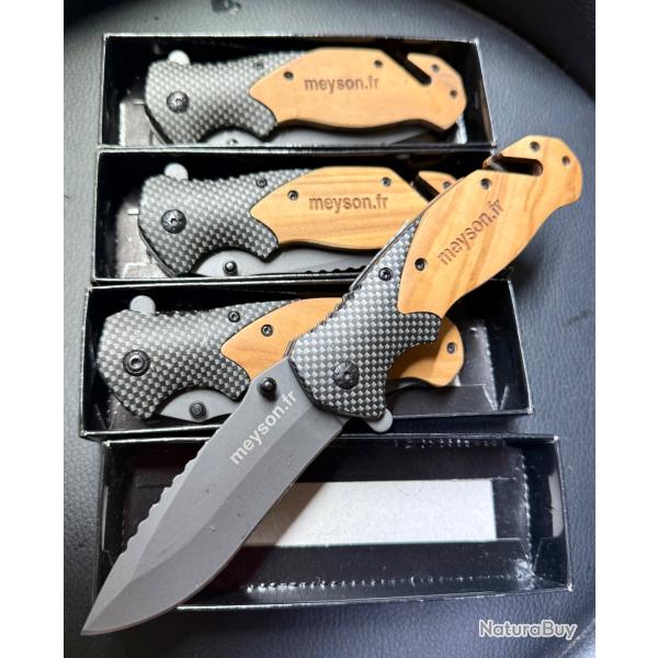 !!! TOP OFFRE !!! Couteau Magnum Boos Olivier inox 440