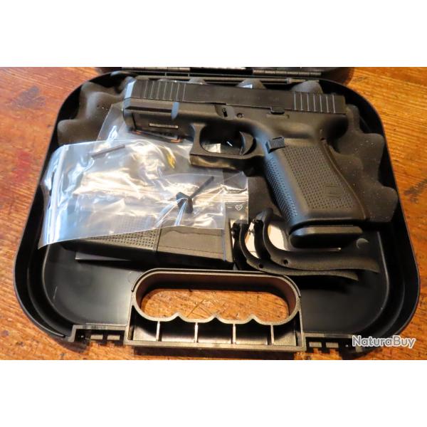 Glock 19 gen 5 MOS FS optic ready calibre 9 x 19 neuf en boite