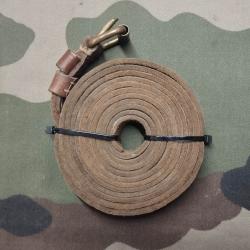 Sangle en cuir Arm&eacute;e Fran&ccedil;aise, boite APX 806 mod&egrave;le cousu