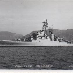 CPA - Marine de Guerre - CROISEUR COLBERT -N&deg;7549