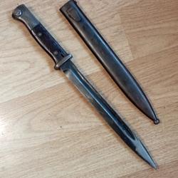 Ba&iuml;onnette Mauser 1937 contrat Portugais.