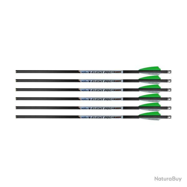 EXCALIBUR - Traits Carbone V-FLIGHT 18" (x6)