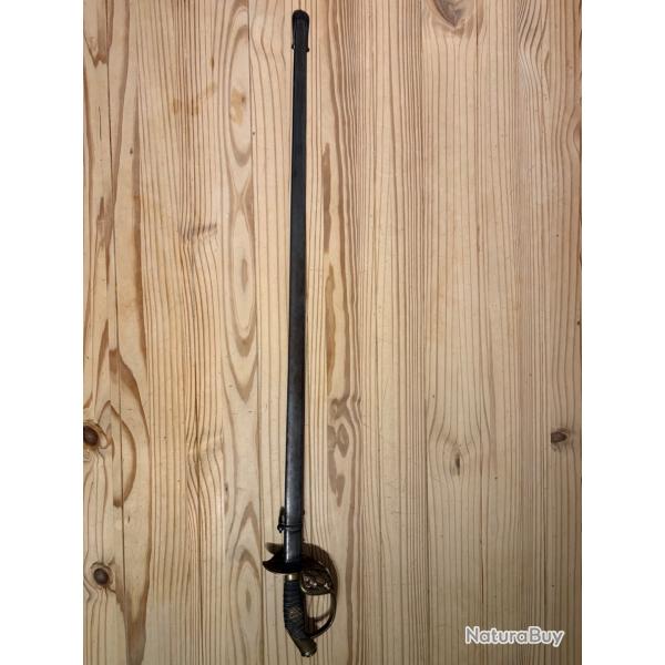 Rare sabre prussien 1889-Karl Eickhorn-W 13 1913-Regiment�-Foureau d'origine-tr�s bon �tat