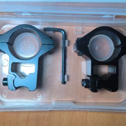 Air Force Optics Montage lunette 25.4mm rail 11mm