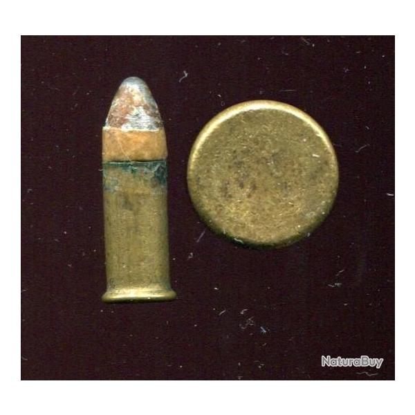 7.5 mm Annulaire Suisse pour revolver de Polices Cantonales - �tui 17.4 mm - RARE fabrication Stahel
