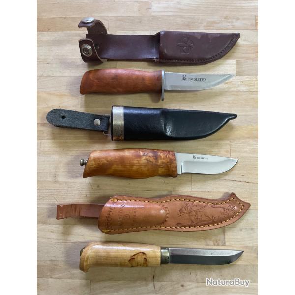 Lot de 2 poignards norv�giens 1 poignard finlandais