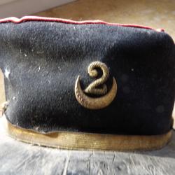 k&eacute;pi r&eacute;glementaire 2&deg; regiment artillerie Afrique sous officier 1940 1944 d&eacute;barquement ww2