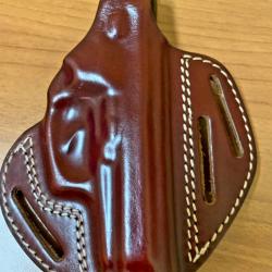 Holster/&eacute;tui Beretta 84, cuir brun neuf