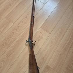 Fusil de chasse ancien &agrave; percussion XIXe si&egrave;cle - collection