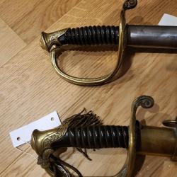 Sabre officier d'infanterie mod&egrave;le 1845