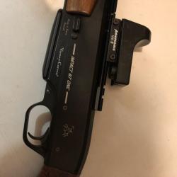 Carabine verney Carron 7/64 avec point rouge M.K III avec sa valise + 17 munitions