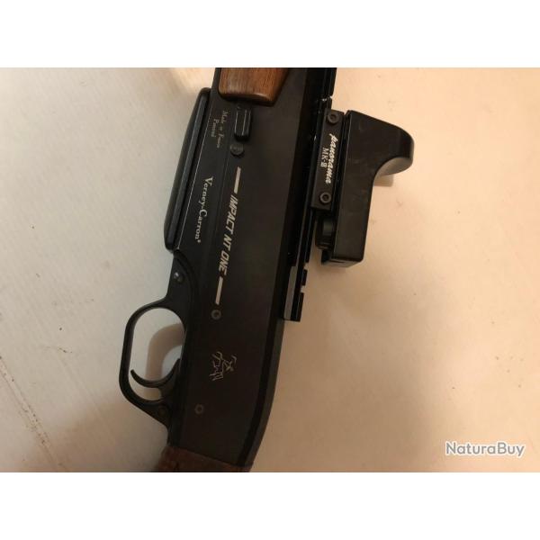 Carabine verney Carron 7/64 avec point rouge M.K III avec sa valise + 17 munitions