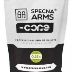 Billes 0.25g Biod&eacute;gradable Specna Arms Core