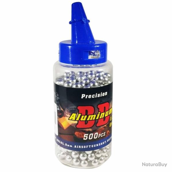 Billes 6mm 0.33g Aluminium X500