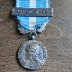 m&eacute;daille coloniale agrafe extreme orient