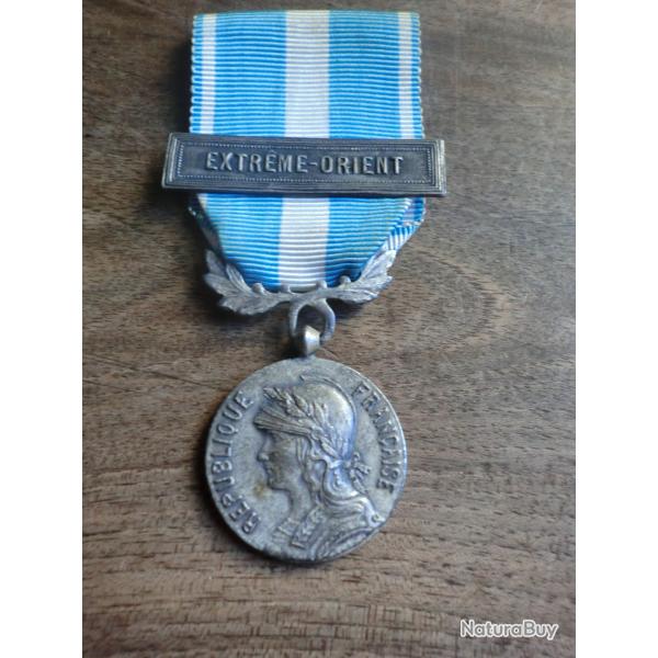 m�daille coloniale agrafe extreme orient