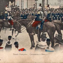 CPA - L ARM&Eacute;E FRAN&Ccedil;AISE- CUIRASSE A PARIS -N&deg; 7561