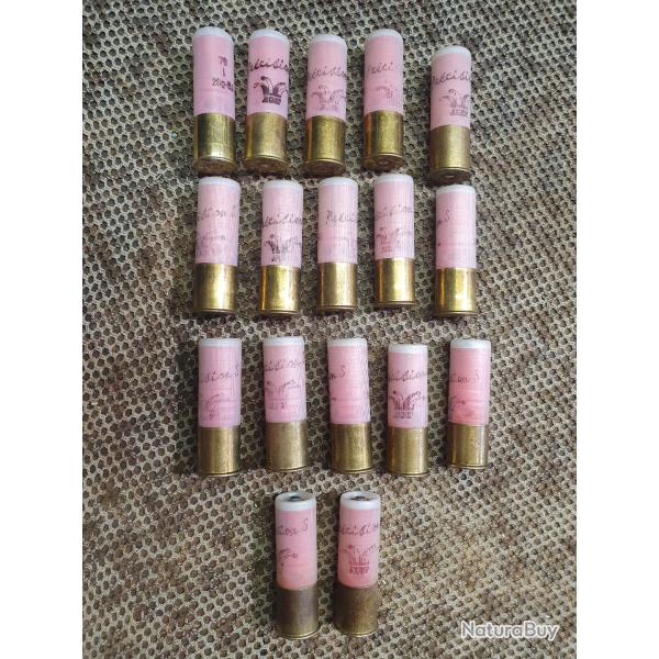 17  cartouches JOCKER calibre 12/70 � balle GUALANDI S