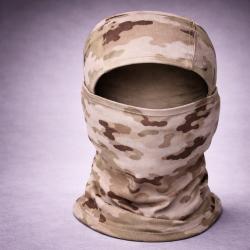 Cagoule Int&eacute;grale Outdoor - Balaclava Respirante - Couleur desert cp