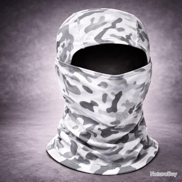 Cagoule Int�grale Outdoor - Balaclava Respirante - Couleur snow cp