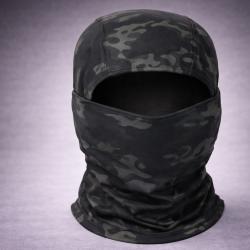 Cagoule Int&eacute;grale Outdoor - Balaclava Respirante - Couleur american black