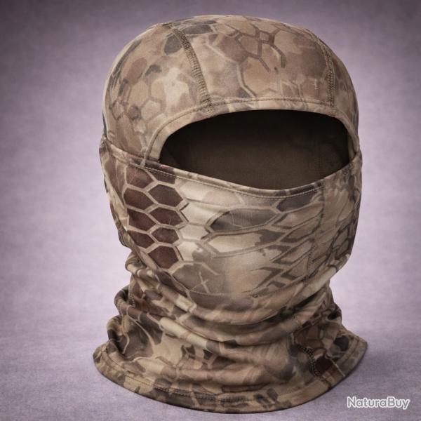 Cagoule Int�grale Outdoor - Balaclava Respirante - Couleur python yellow