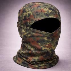 Cagoule Int&eacute;grale Outdoor - Balaclava Respirante - Couleur deban jungle