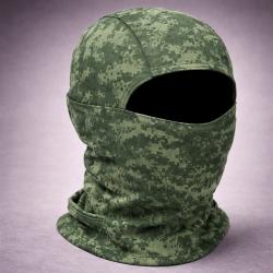 Cagoule Int&eacute;grale Outdoor - Balaclava Respirante - Couleur russian camouflage