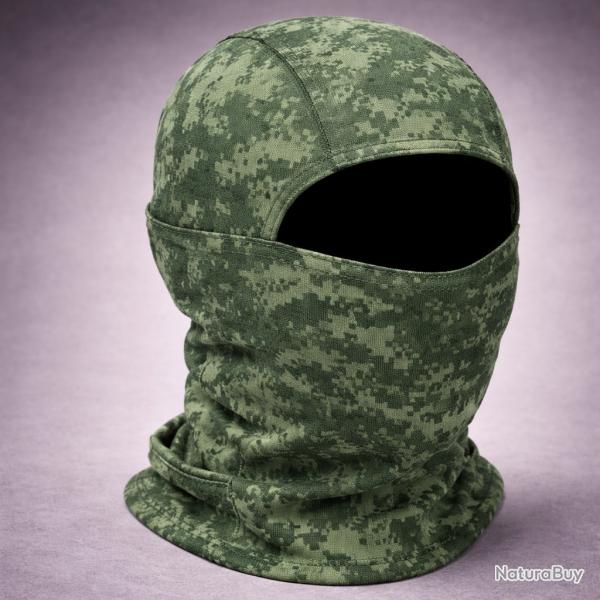 Cagoule Int�grale Outdoor - Balaclava Respirante - Couleur russian camouflage