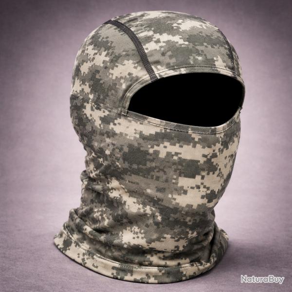 Cagoule Int�grale Outdoor - Balaclava Respirante - Couleur ACU Digital