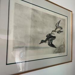 Tableau canard L&eacute;on Danchin