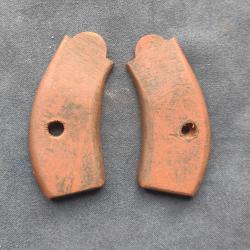 Paire de plaquette pour revolver type smith & wesson 32
