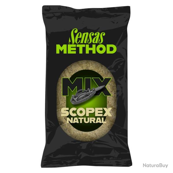 SENSAS METHOD MIX NATURAL SCOPEX 1KG SENSAS