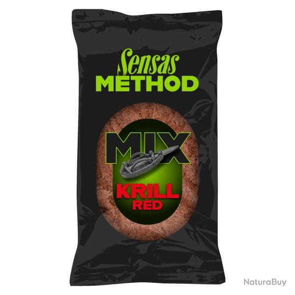 SENSAS METHOD MIX RED KRILL1KG SENSAS