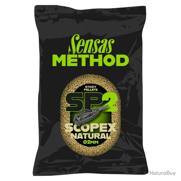 SENSAS METHOD STICKY PELLETS 650GR SENSAS Scopex
