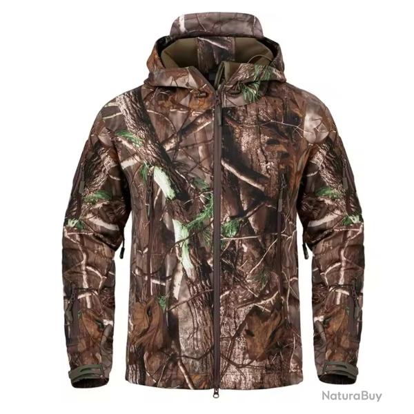 Veste de chasse Softshell Tree CAMO