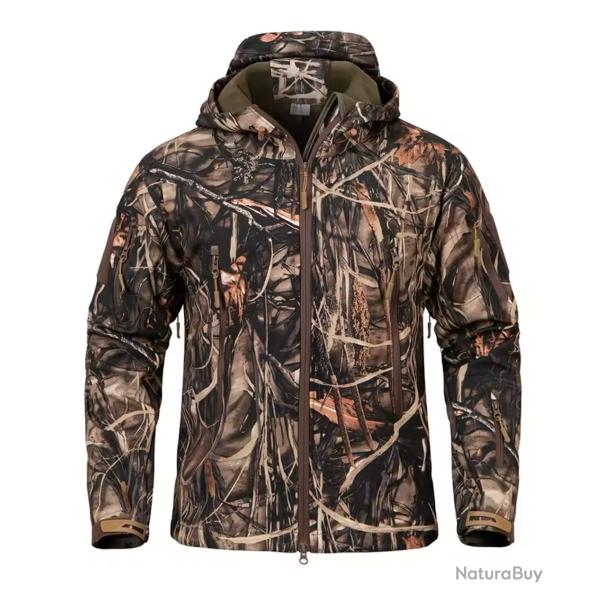 Veste de chasse Softshell Reed CAMO
