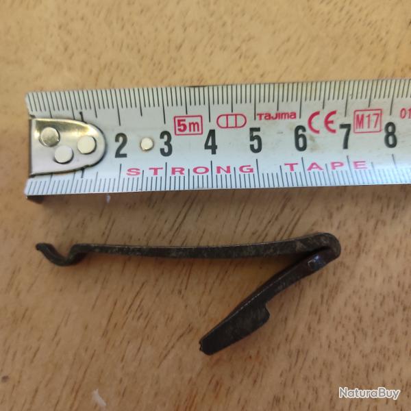 Ressort platine pistolet ou fusil piston silex 3