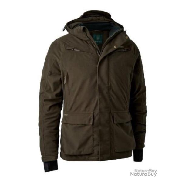 VESTE DEERHUNTER CHAUFFANTE HEAT GAME MARRON