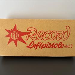 FB Record Luftpistole Mod. 3