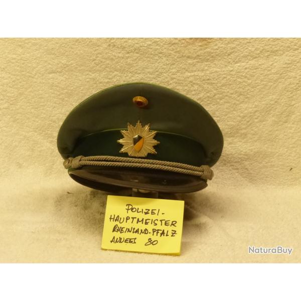 Casquette Polizei RFA '80