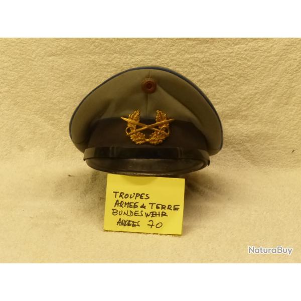 Casquette troupe Bundeswehr ann�es 70