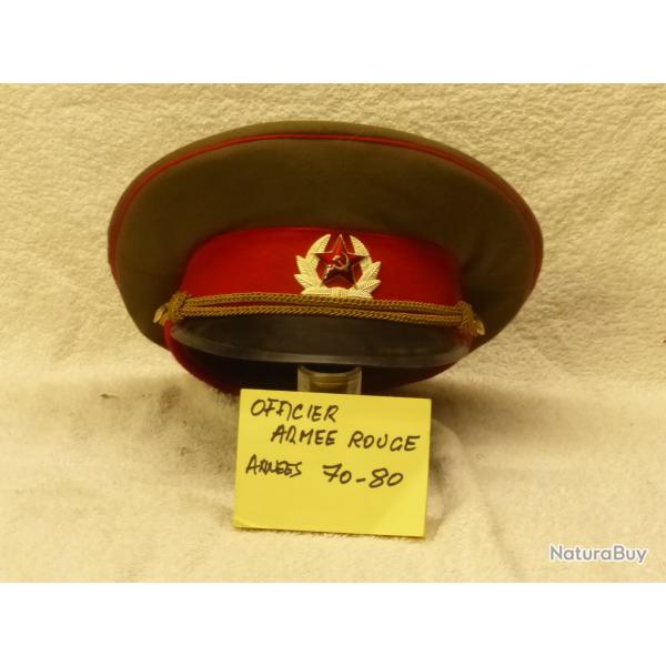 Casquette officier Arm�e Rouge ann�es 70