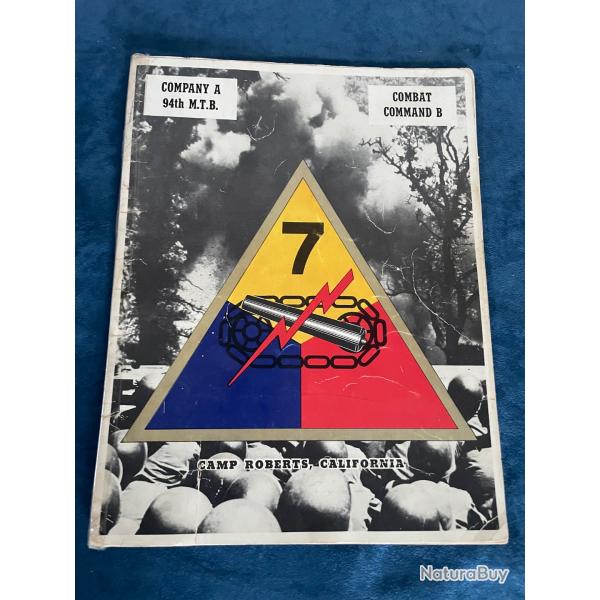 Livret sur le camp Roberts Californie, guerre de Cor�e