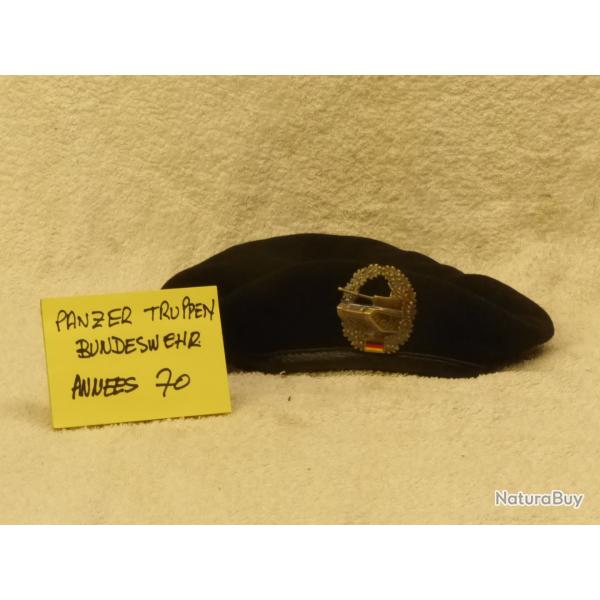 B�ret Panzertruppen Bundeswehr ' 80