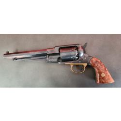 Revolver Remington 1858 GAMI Cal.36 code AD ann&eacute;e 1978 crosse en Ronce De Noyer