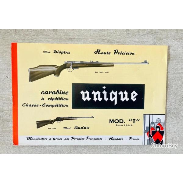 Notice UNIQUE - AUDAX & DIOPTRA